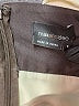 Max and Cleo 100% Polyester Color Block Black Cocktail Dress Size 8 - photo 7