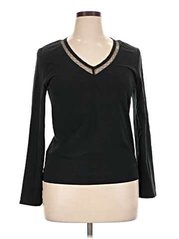 Lauren by Ralph Lauren Long Sleeve Top (view 1)