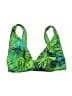 ASOS Tropical Green Swimsuit Top Size 12 - photo 1