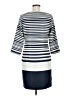 The Limited 100% Polyester Stripes Blue Casual Dress Size 6 - photo 2