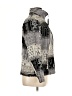 Susan Graver Print Silver Jacket Size 14 - photo 4