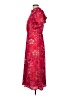 Julia Jordan 100% Polyester Paisley Red Casual Dress Size 8 - photo 5