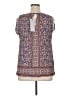 Daniel Rainn 100% Rayon Blue Short Sleeve Blouse Size 1X - photo 2