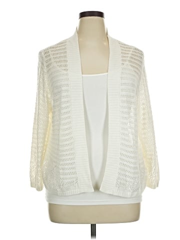Nina Leonard Cardigan (view 1)