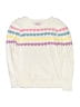 OshKosh B'gosh 100% Cotton Hearts Ivory Pullover Sweater Size 12 - photo 1