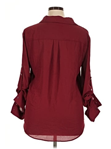 New York & Company 3/4 Sleeve Blouse (view 2)