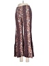 Angie 100% Rayon Animal Print Brown Casual Pants Size XS - photo 1