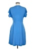 Nine West Solid Blue Cocktail Dress Size M - photo 2