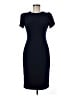Calvin Klein Solid Black Cocktail Dress Size 6 - photo 1