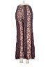 Angie 100% Rayon Animal Print Brown Casual Pants Size XS - photo 2