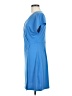 Nine West Solid Blue Cocktail Dress Size M - photo 5