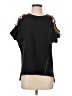 Deby Debo 100% Cotton Black Short Sleeve Top Size XS - photo 1