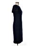 Calvin Klein Solid Black Cocktail Dress Size 6 - photo 4