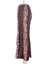 Angie 100% Rayon Animal Print Brown Casual Pants Size XS - photo 5
