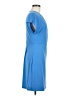 Nine West Solid Blue Cocktail Dress Size M - photo 4