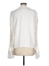Nicole Miller 100% Polyester Ivory Long Sleeve Blouse Size L - photo 2