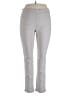 Erika Solid Gray Casual Pants Size L - photo 1