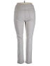 Erika Solid Gray Casual Pants Size L - photo 2
