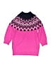 Baby Gap Chevron-herringbone Pink Pullover Sweater Size 3 - photo 1