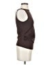 MNG Brown Sleeveless Top Size S - photo 4