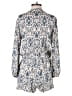Roan + Ryan 100% Rayon Paisley Blue Romper Size S - photo 2