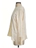 Vince. 100% Silk Ivory Long Sleeve Silk Top Size 4 - photo 5