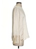 Vince. 100% Silk Ivory Long Sleeve Silk Top Size 4 - photo 4
