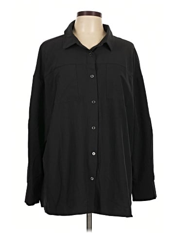 Torrid Long Sleeve Button-Down Shirt (view 1)