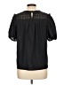 Current Air Black Short Sleeve Blouse Size L - photo 2