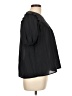 Current Air Black Short Sleeve Blouse Size L - photo 4