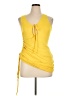 Shein Curve Yellow Short Sleeve Top Size 14 Plus (1) - photo 1