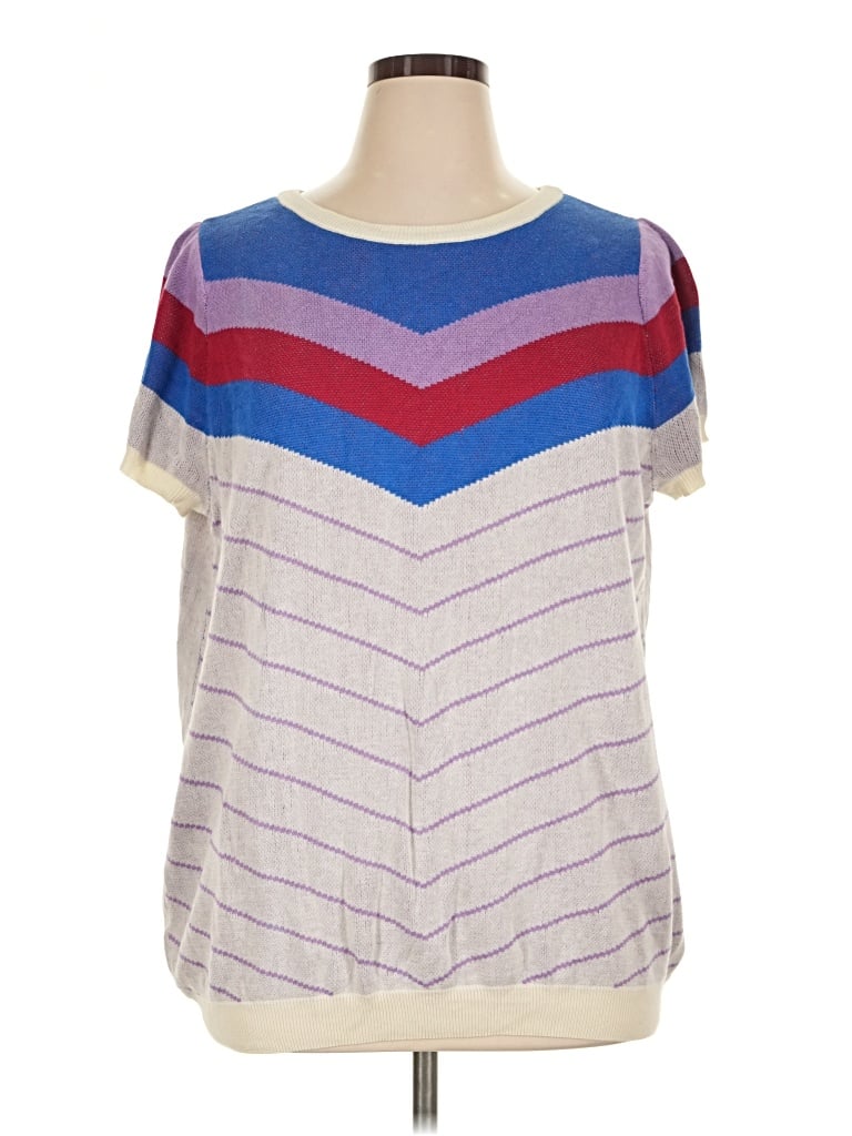 Pre-owned Modcloth Sweater Vest In Purple