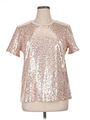 DKNY Short Sleeve Top (view 1)