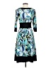 Rabbit Rabbit Rabbit Designs Print Blue Casual Dress Size S - photo 2