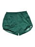 Brooks Solid Green Athletic Shorts Size XL - photo 1