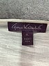 Gloria Vanderbilt Ivory Short Sleeve Blouse Size XL - photo 7