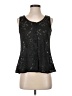 Morgan Taylor 100% Polyester Black Sleeveless Blouse Size S - photo 1