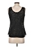 Morgan Taylor 100% Polyester Black Sleeveless Blouse Size S - photo 2