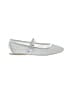 Dolce Vita Checkered-gingham Silver Flats Size 7 1/2 - photo 1