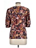 CeCe Orange 3/4 Sleeve Blouse Size L - photo 2