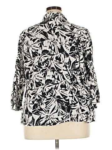 Cathy Daniels 3/4 Sleeve Button-Down Shirt (view 2)