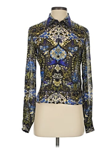 ETRO Long Sleeve Silk Top (view 1)