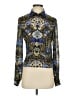 ETRO Paisley Blue Long Sleeve Silk Top Size EU (IT) 40 / US 4 - photo 1