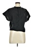 Everlane 100% Linen Black Short Sleeve Blouse Size 8 - photo 1