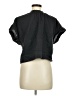 Everlane 100% Linen Black Short Sleeve Blouse Size 8 - photo 2