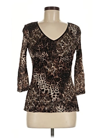 INC International Concepts 3/4 Sleeve Top (view 1)