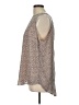 Lush 100% Polyester Tan Sleeveless Blouse Size XXL - photo 5
