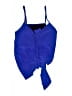 Magicsuit Solid Blue Swimsuit Top Size 14 - photo 2