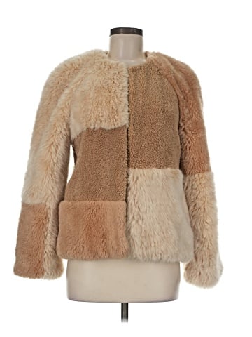 Zara TRF Faux Fur Jacket (view 1)