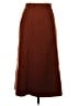 NAIN Solid Brown Casual Skirt Size S - photo 2